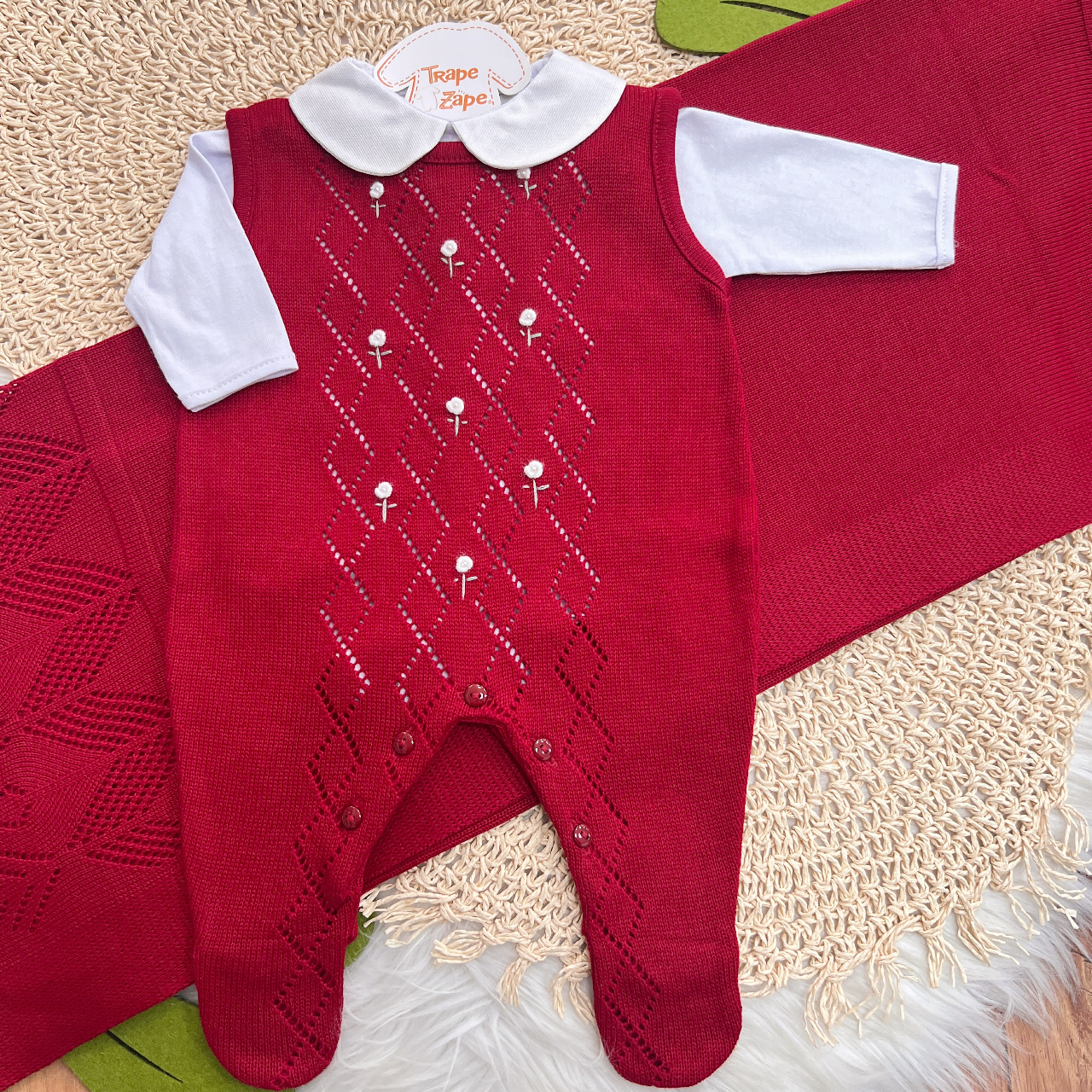 Saída de Maternidade Ivone - Vermelho